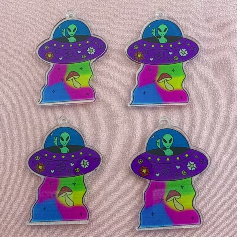 Jewelry Making Accessories - 10pcs Cross border Popular Fun Acrylic
