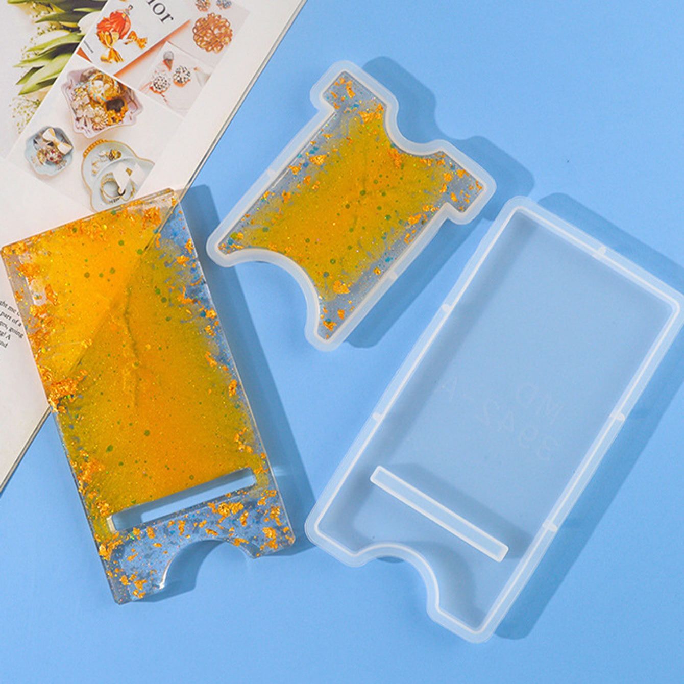 Jewelry Making Table - Mobile Phone Bracket Holder Crystal Epoxy