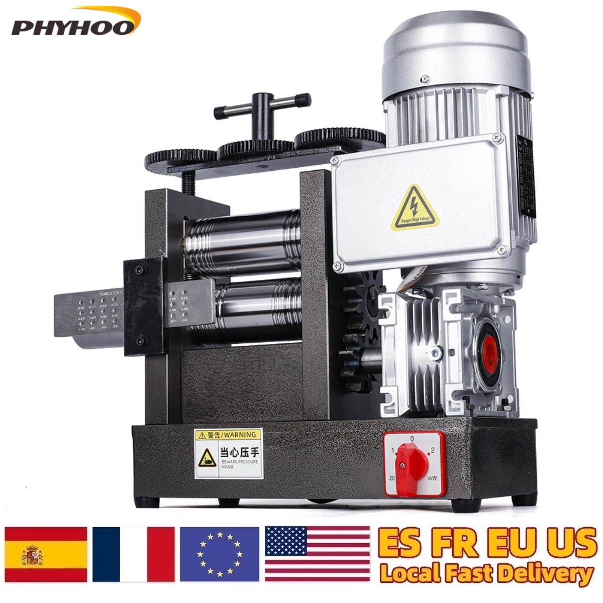 Jewelry Making Drawing - 110V Electric Jewelry Rolling Mill Machine