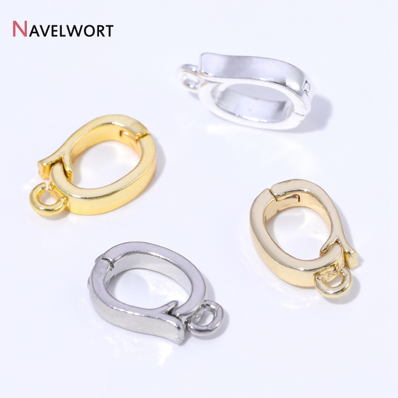 Jewelry Making Metal Supplies - 14K/18K Gold Plated Brass Metal Hinged
