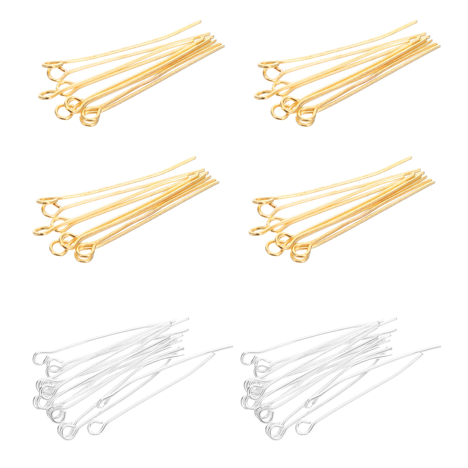 Jewelry Making Loops - 1200Pcs Eye Pins for Jewelry Making