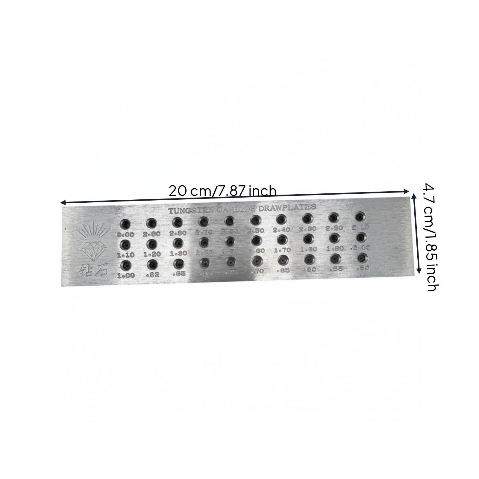 Jewelry Making Drawing - Hexagonal Wire Drawing Plate Tungsten Carbide