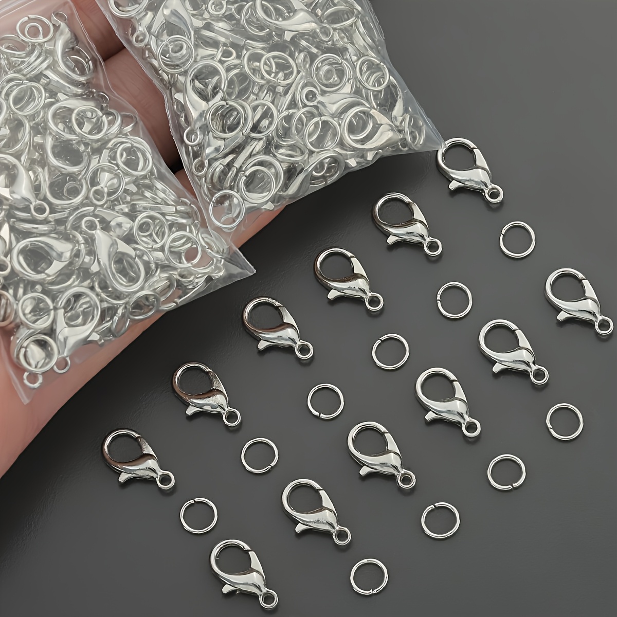 1/2/300pcs Lobster Clasps Open - Jewelry Making Loops recension och pris