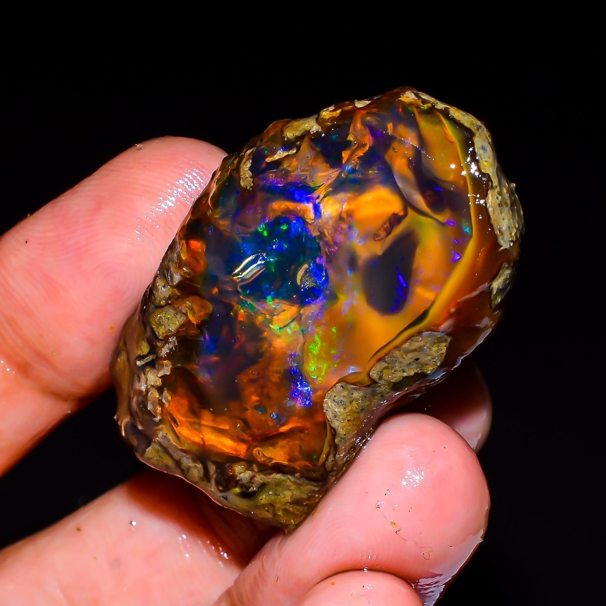 Natural Ethiopian Opal Rough R - Jewelry Making Raw Materials recension och pris