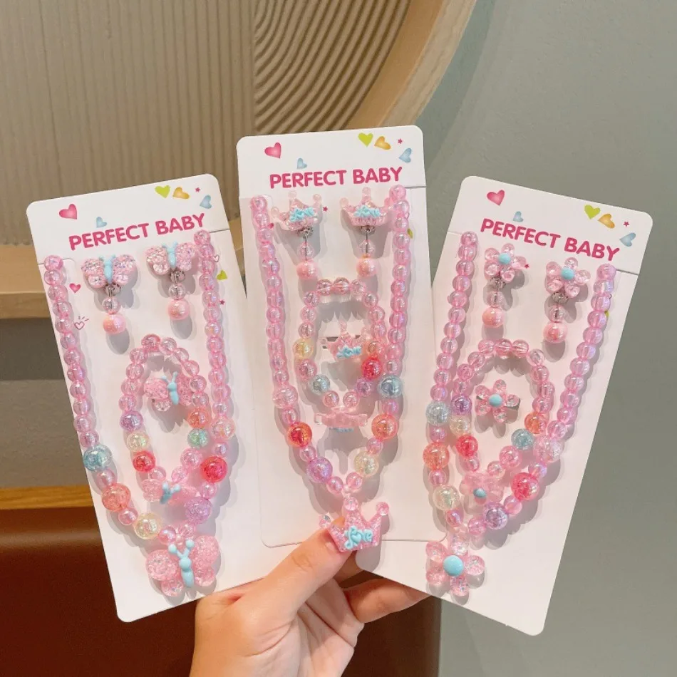 Glitter Pink Heart Beaded Jewe - Jewelry Making Kits For Girls recension och pris