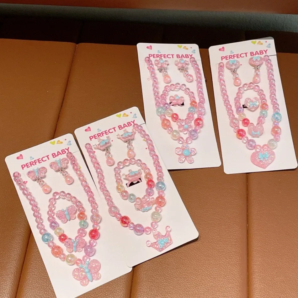Glitter Pink Heart Beaded Jewe - Jewelry Making Kits For Girls recension och pris