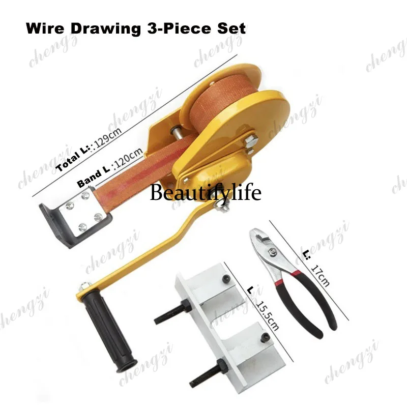 Desktop Small Manual Wire Draw - Jewelry Making Drawing recension och pris
