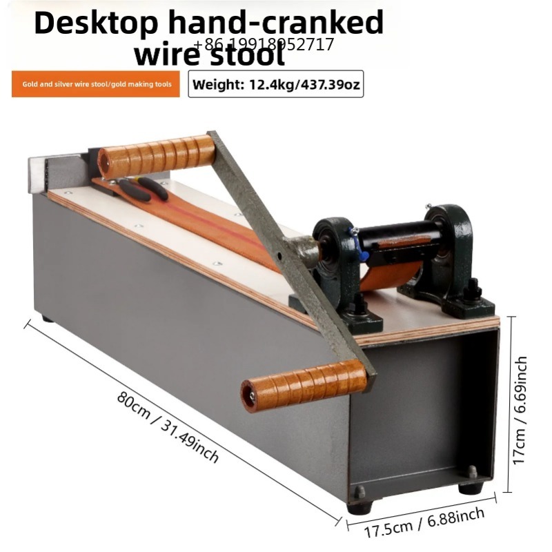 Desktop Small Manual Wire Draw - Jewelry Making Drawing recension och pris