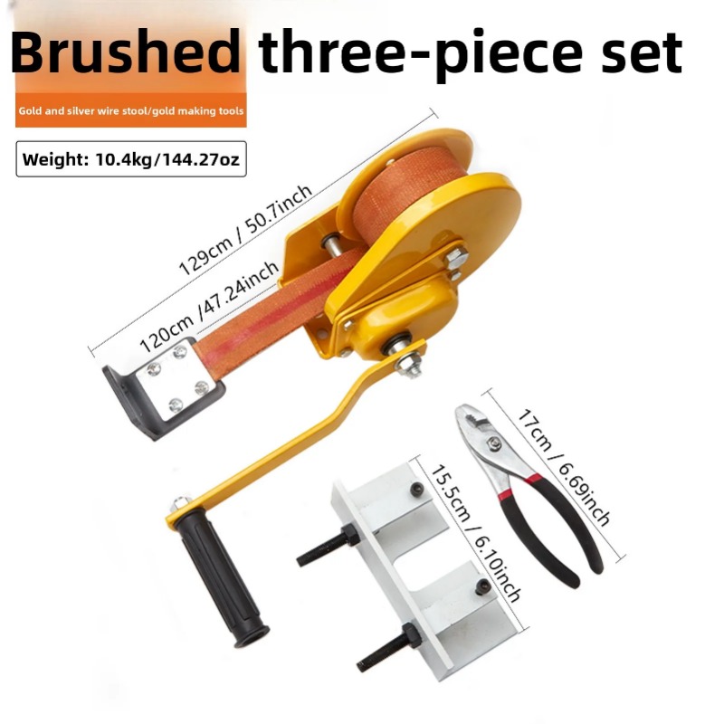 Desktop Small Manual Wire Draw - Jewelry Making Drawing recension och pris