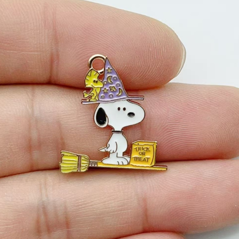 10Pcs Cute Halloween Cartoon P - Jewelry Making Accessories recension och pris
