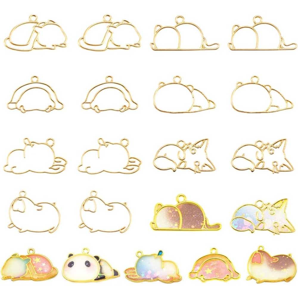 14pcs Hibernator Theme Open Be - Jewelry Making Loops recension och pris