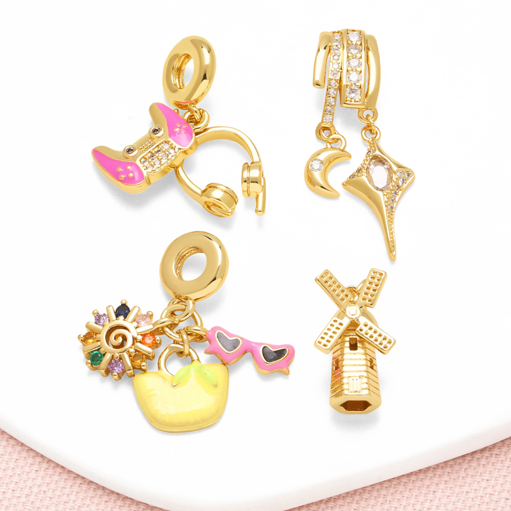 OCESRIO Pink Enamel Glasses Ga - Jewelry Making Game recension och pris
