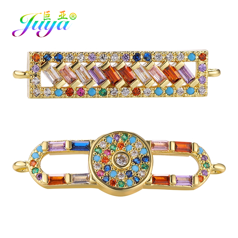 Juya DIY Rainbow Zirconia 18K  - Jewelry Making Loops recension och pris