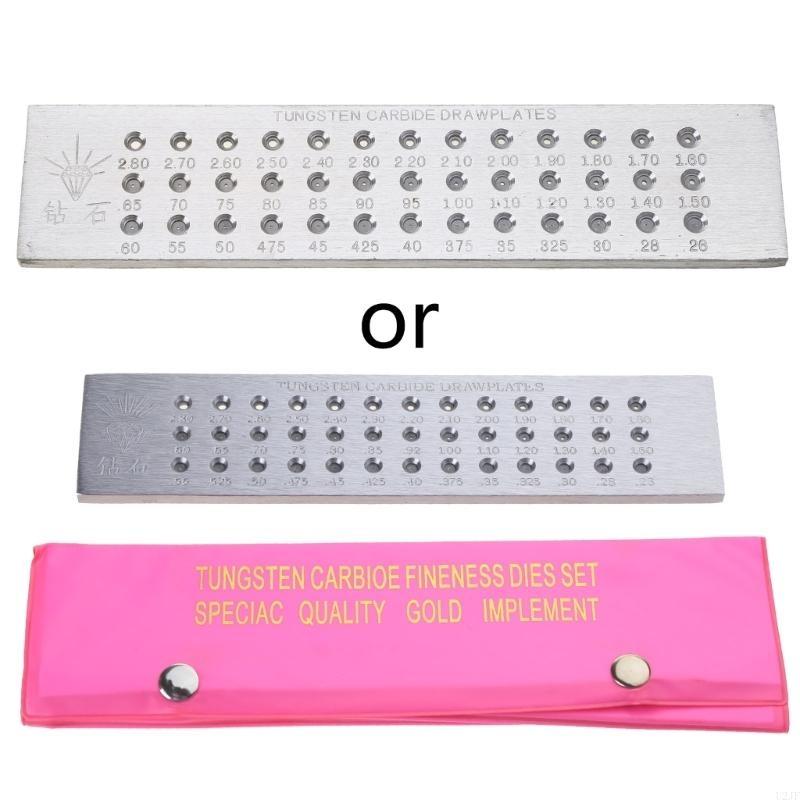 Round Draw Plate for Jewelry M - Jewelry Making Drawing recension och pris