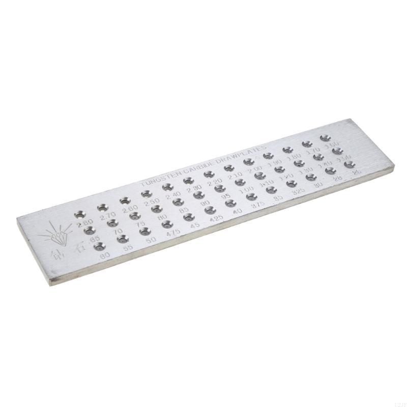 Round Draw Plate for Jewelry M - Jewelry Making Drawing recension och pris