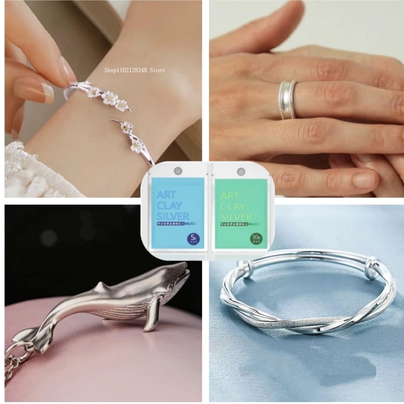 Pure Silver Clay DIY Silver Je - Jewelry Making Raw Materials recension och pris