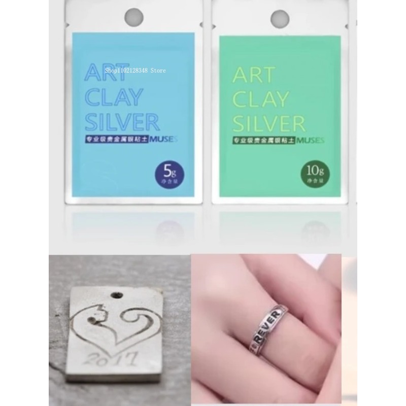 Pure Silver Clay DIY Silver Je - Jewelry Making Raw Materials recension och pris