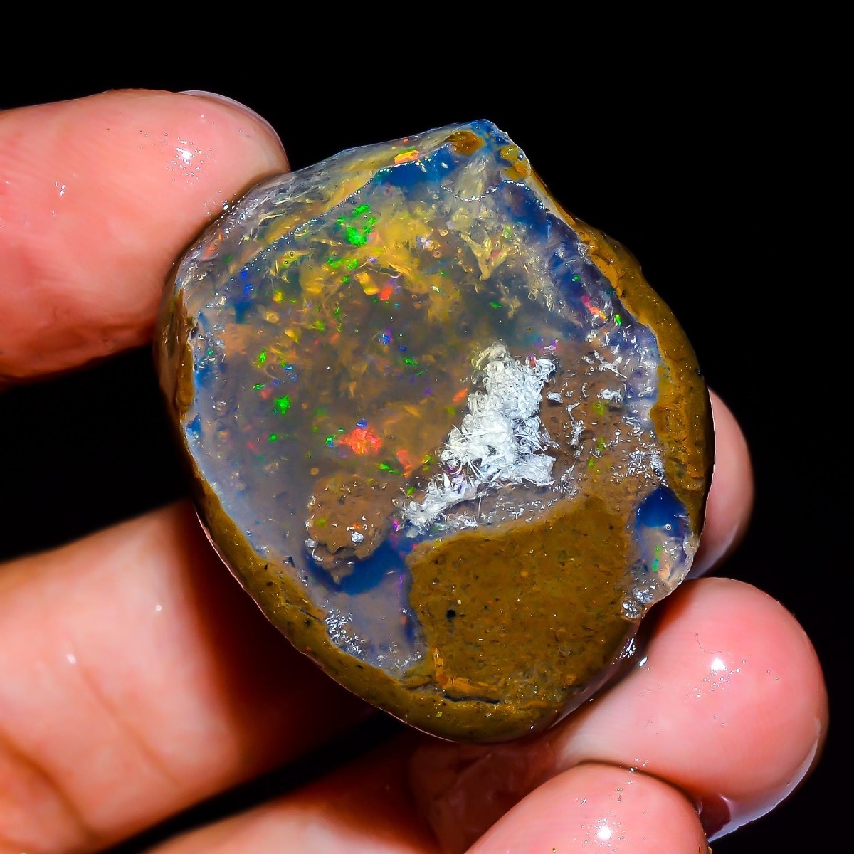 Natural Ethiopian Opal Rough R - Jewelry Making Raw Materials recension och pris