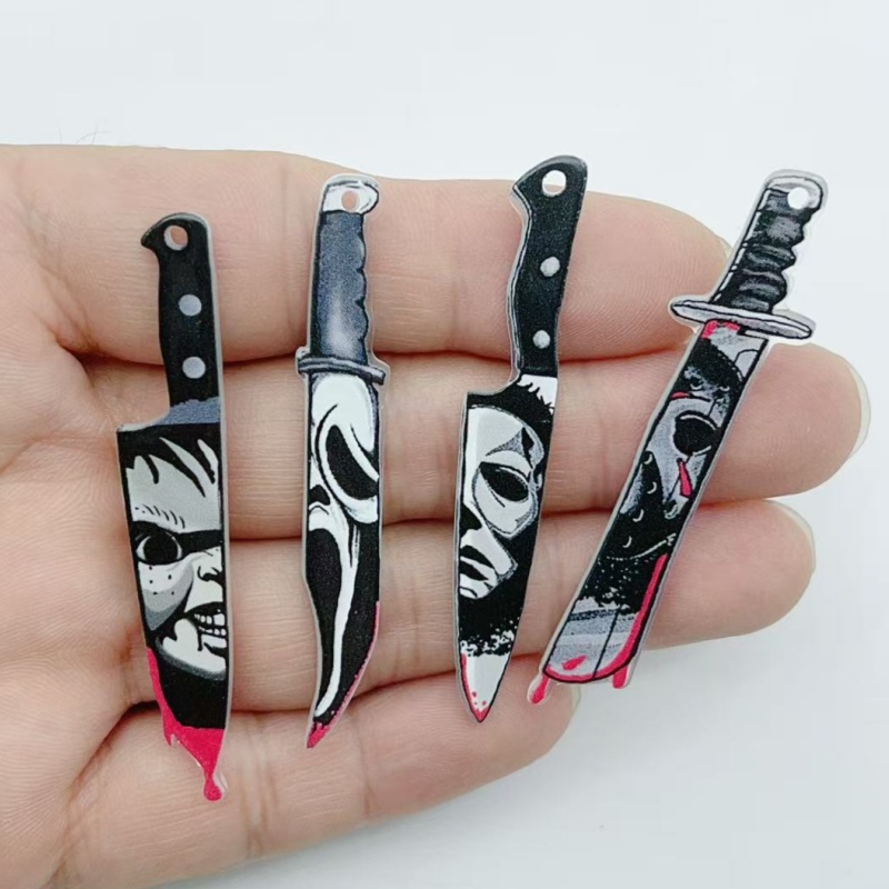 10 pieces of acrylic jewelry H - Jewelry Making Accessories recension och pris