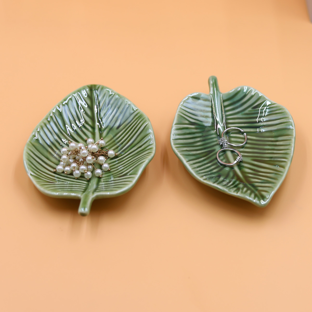 1Pcs Leaf-Shaped Jewelry Organ - Jewelry Making Organizer recension och pris