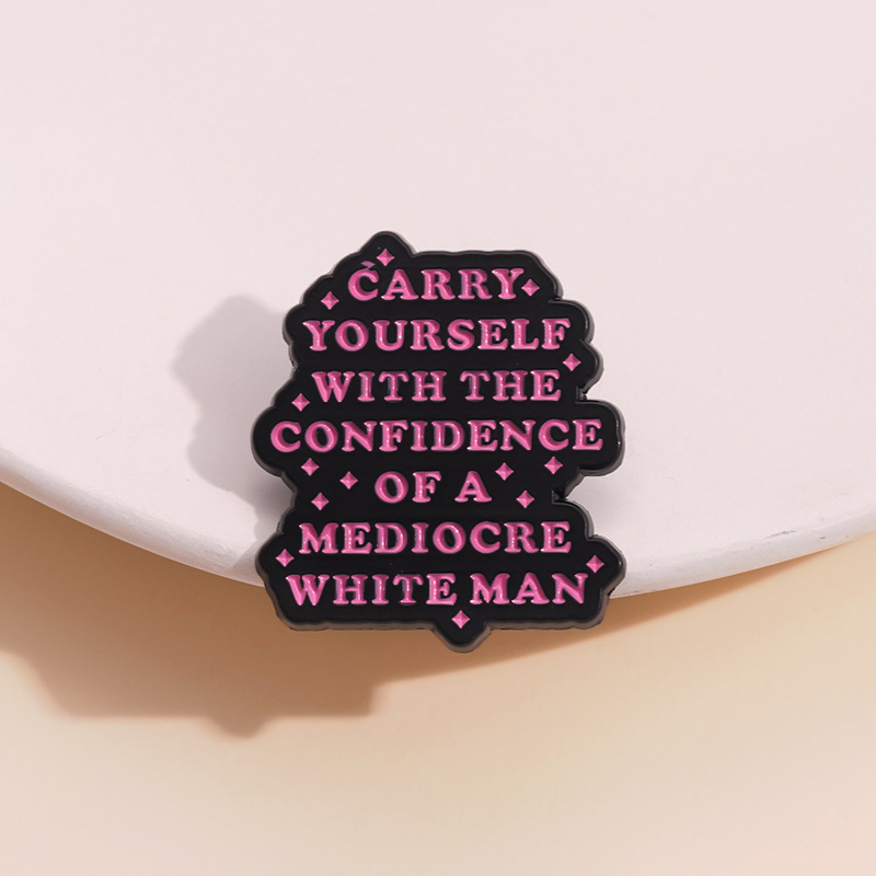 Women Girl Power Enamel Pins F - Jewelry Making The Well recension och pris