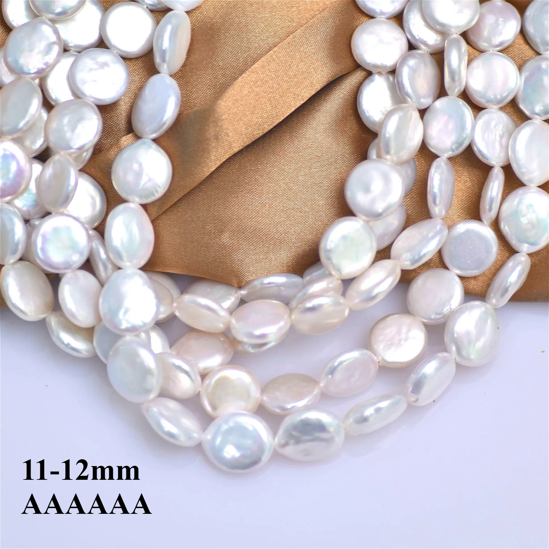 11-12mm 6A Natural Radiant Fre - Jewelry Making The Well recension och pris
