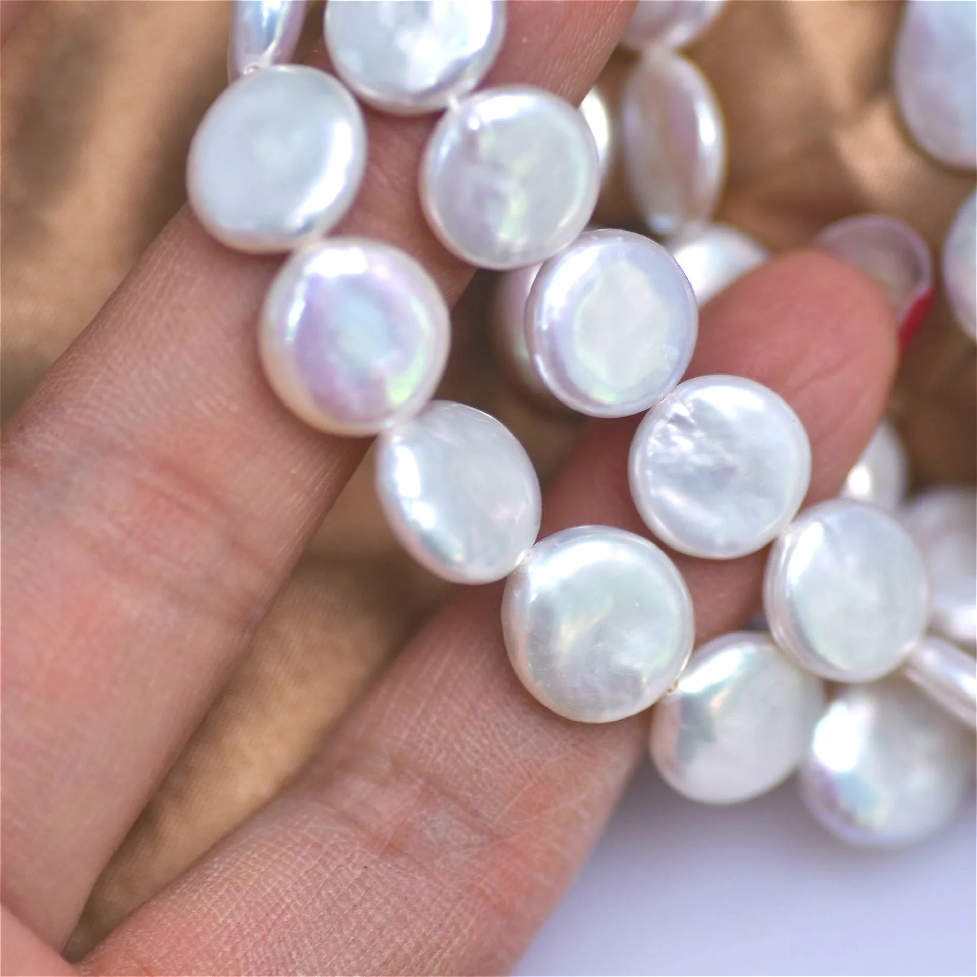 11-12mm 6A Natural Radiant Fre - Jewelry Making The Well recension och pris