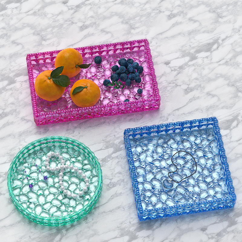 DIY Crystal Silicone Mold Roun - Jewelry Making Table recension och pris