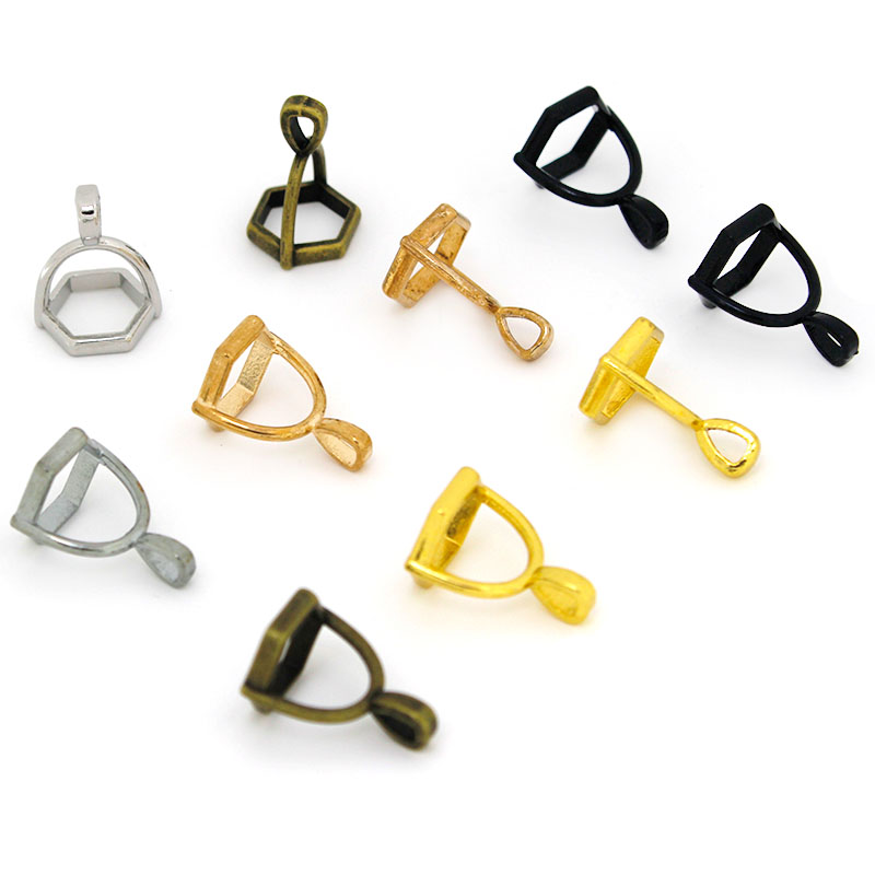 20Pcs Hexagonal Gemstone Cap N - Jewelry Making Hardware recension och pris