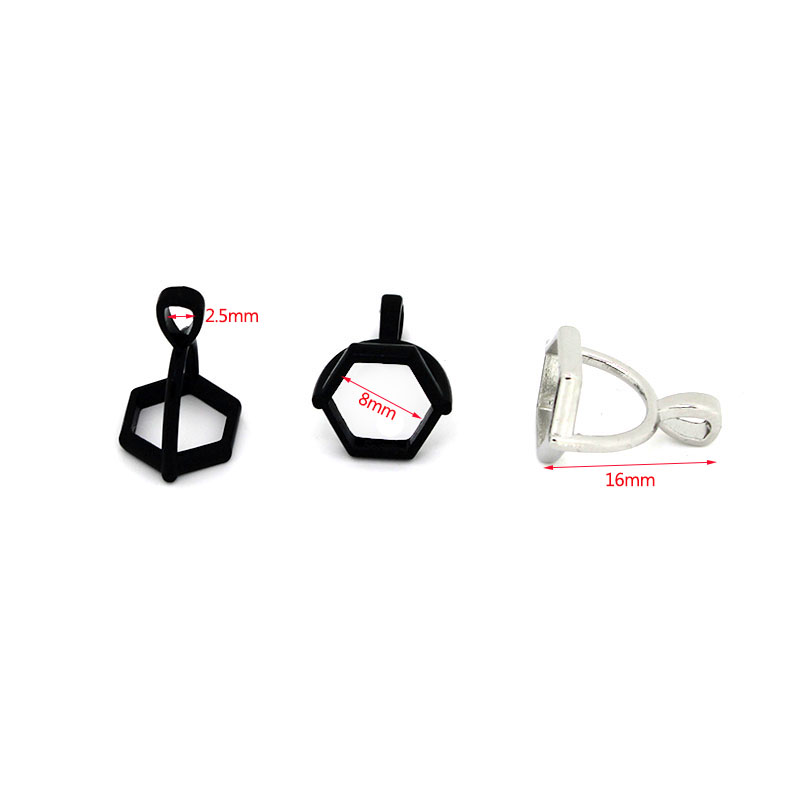 20Pcs Hexagonal Gemstone Cap N - Jewelry Making Hardware recension och pris