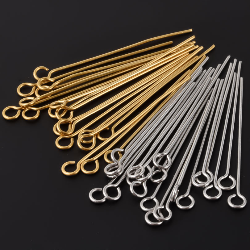 50pcs/lot 304 Stainless Steel  - Jewelry Making Loops recension och pris
