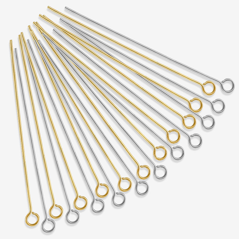 50pcs/lot 304 Stainless Steel  - Jewelry Making Loops recension och pris