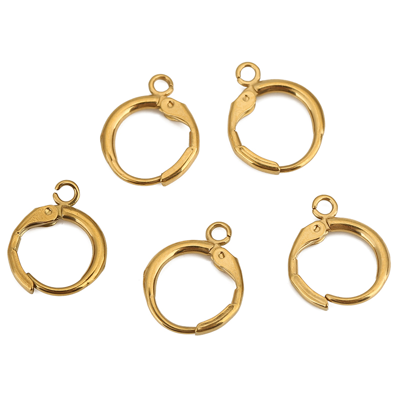 10pcs PVD Never Fade Stainless - Jewelry Making Loops recension och pris
