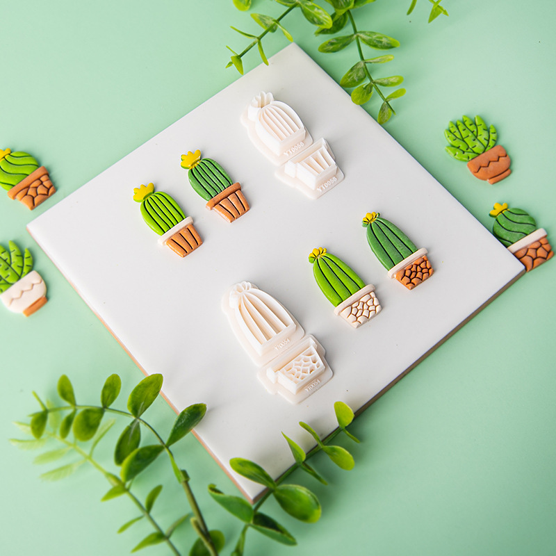 Cactus Soft Pottery Polymer Cl - Jewelry Making In Clay recension och pris