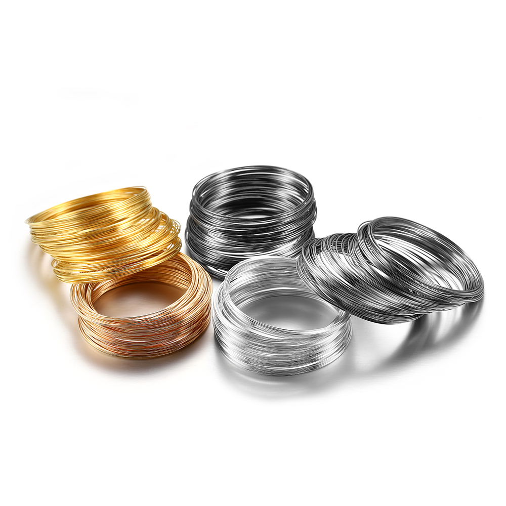 100 Loops/lot 0.6mm Silver Gol - Jewelry Making Loops recension och pris