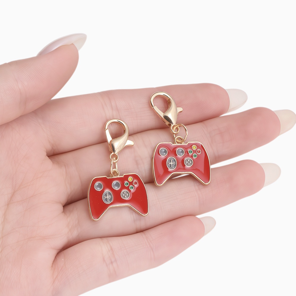 10Pcs Enamel Game Controller C - Jewelry Making Game recension och pris