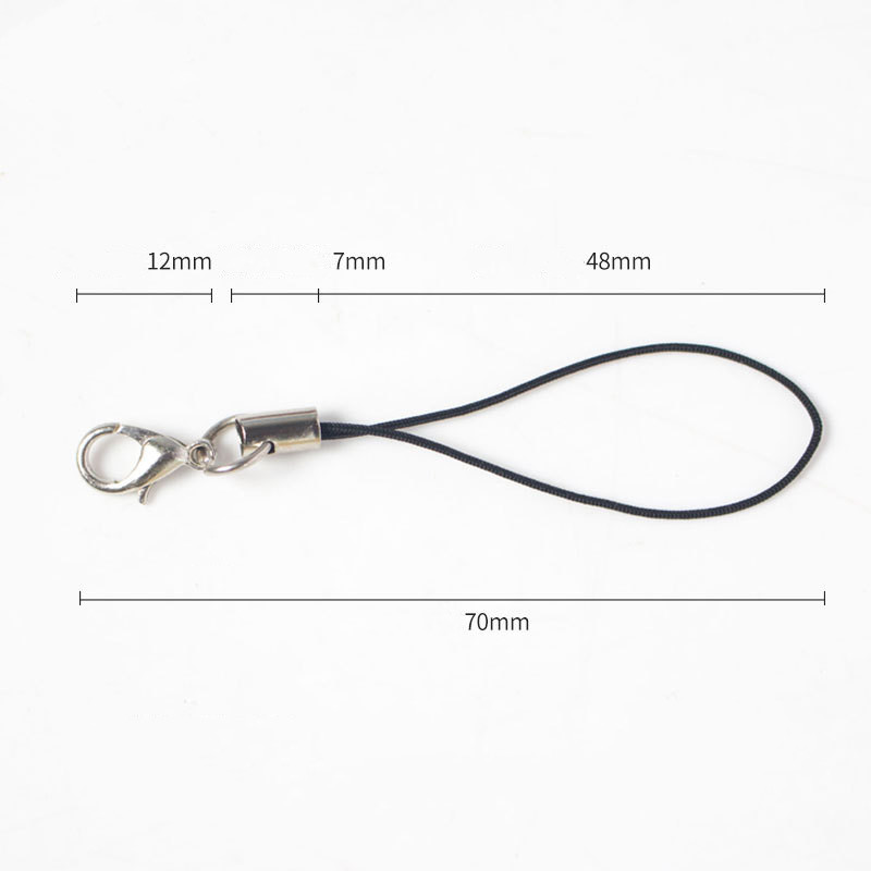 50/100Pcs Black White Strap Ch - Jewelry Making Hoops recension och pris