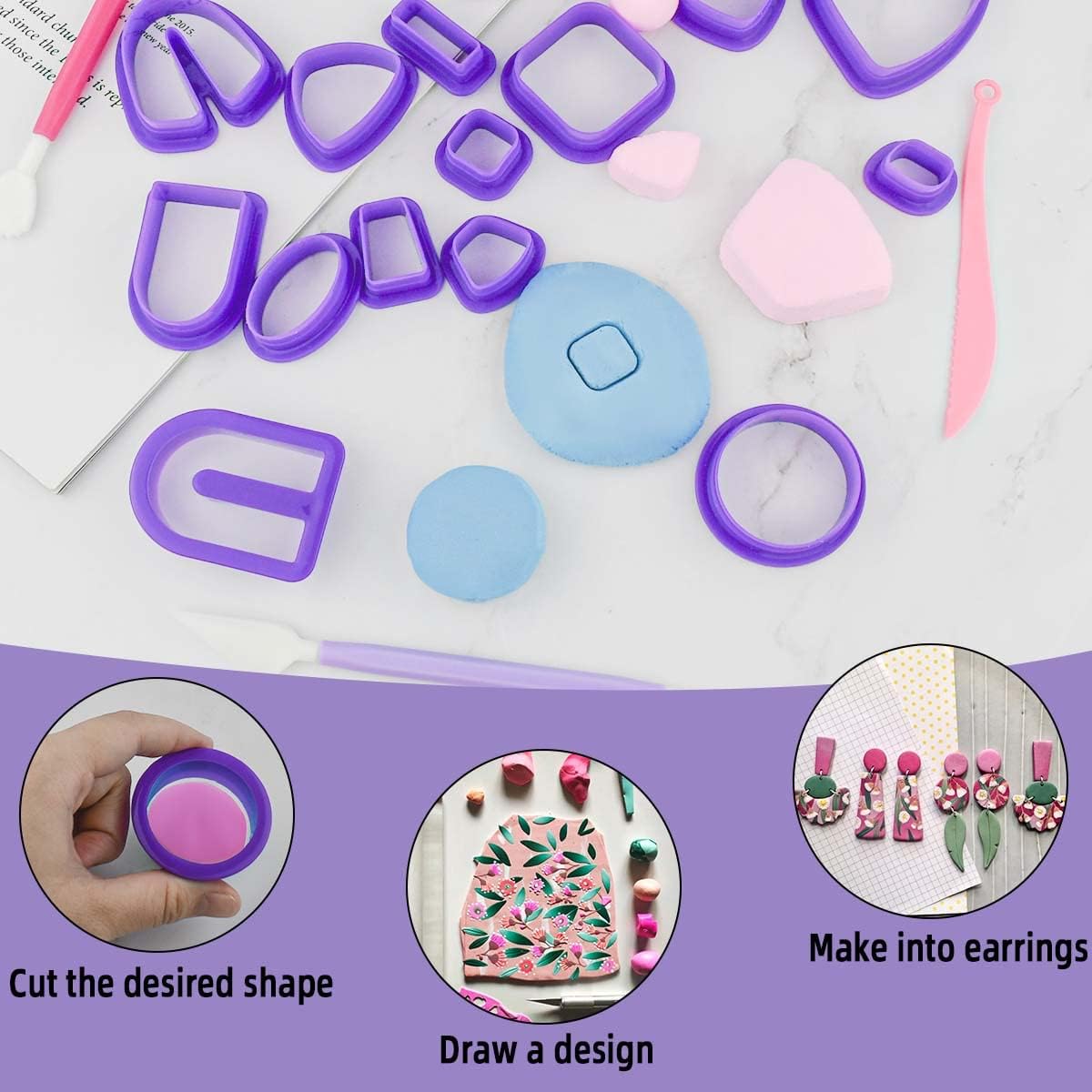 Polymer Clay Earring Making Ki - Jewelry Making Kits For Girls recension och pris