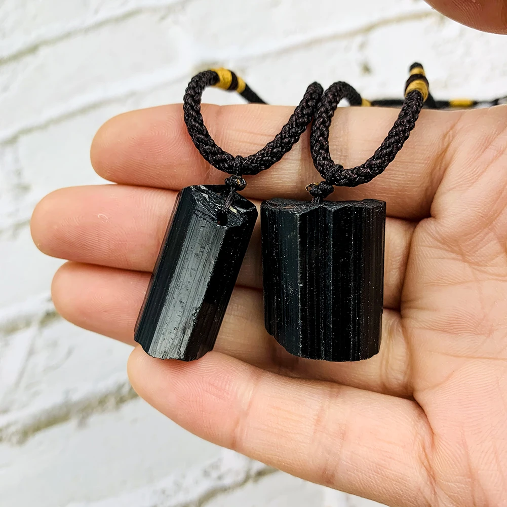 Natural Glass Crystal Tourmali - Jewelry Making Raw Materials recension och pris