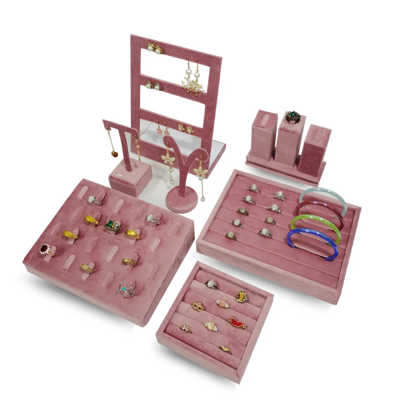 New Pink Velvet Jewelry Organi - Jewelry Making Organizer recension och pris