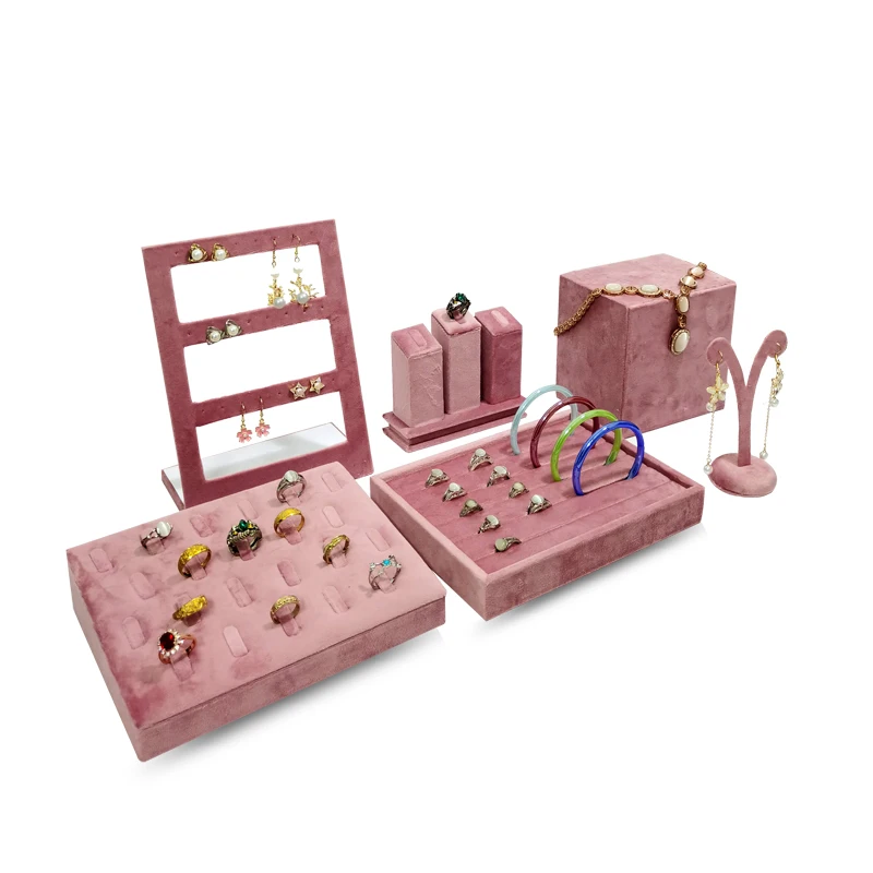 New Pink Velvet Jewelry Organi - Jewelry Making Organizer recension och pris
