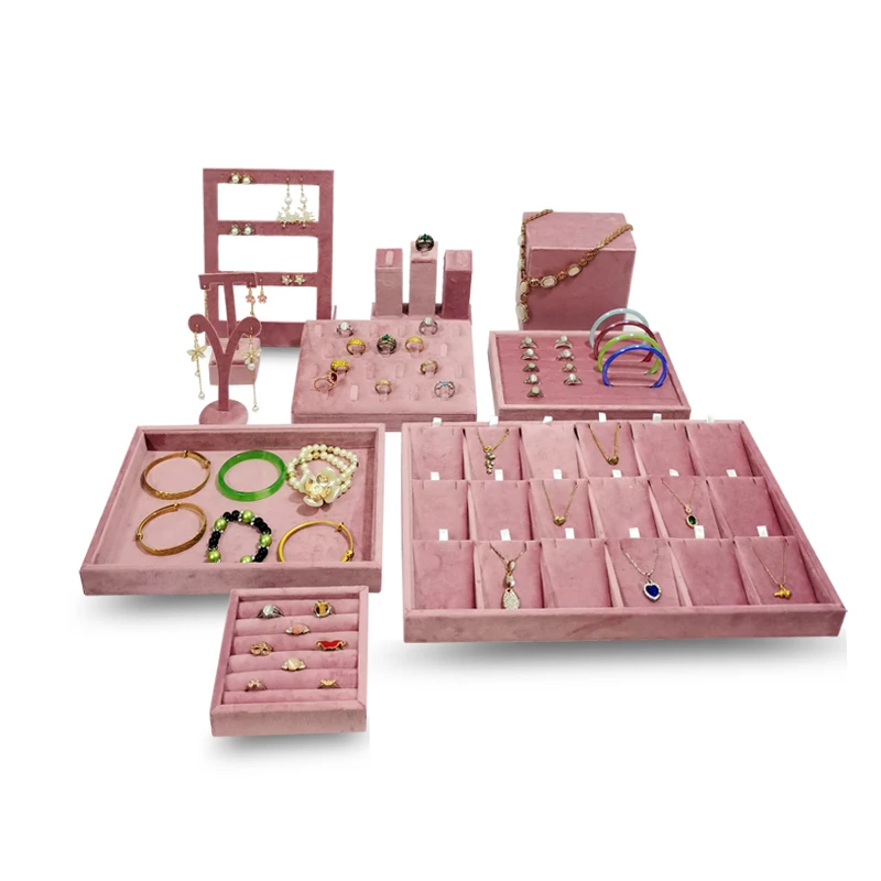 New Pink Velvet Jewelry Organi - Jewelry Making Organizer recension och pris