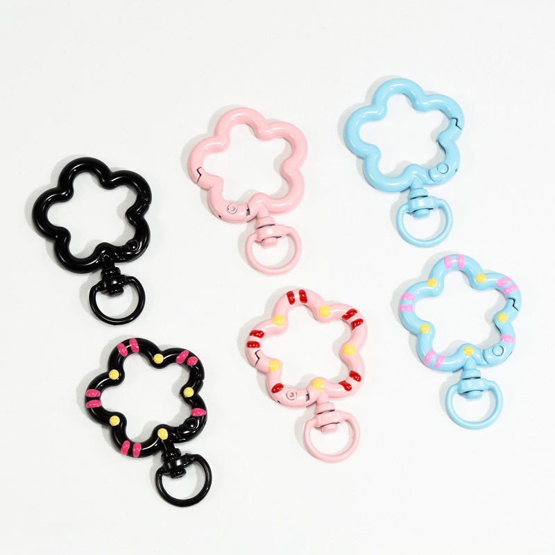 5pcs Flower Metal Lobster Claw - Jewelry Making Hoops recension och pris
