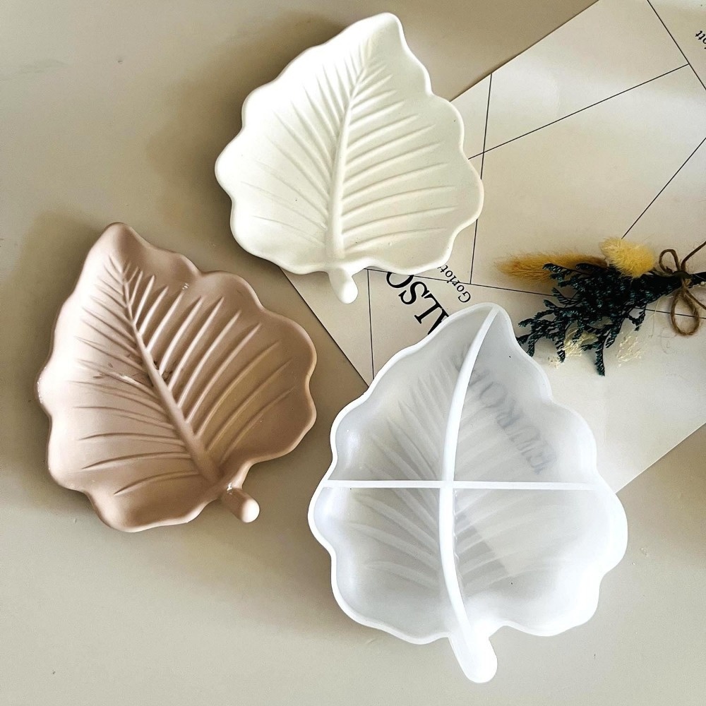 Leaf-shaped tray mold, leaf-sh - Jewelry Making Table recension och pris