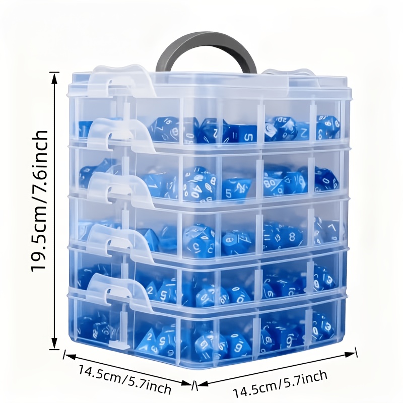5-layer transparent storage bo - Jewelry Making Organizer recension och pris