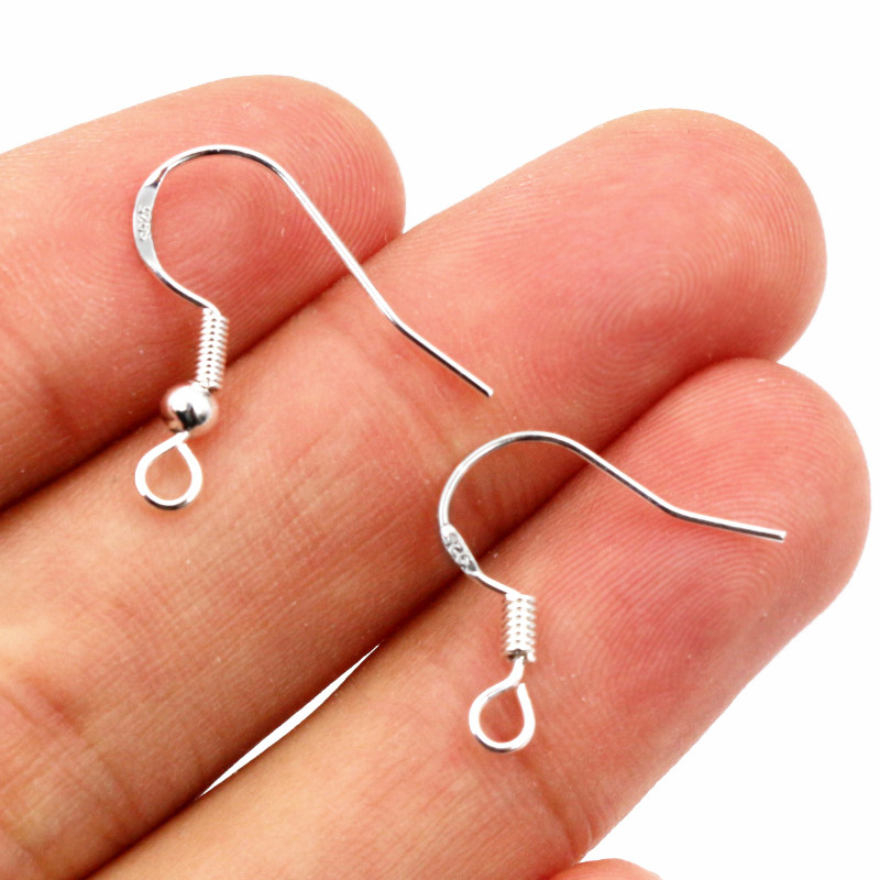 50pcs 16mm 925 Sterling Silver - Jewelry Making Metal Supplies recension och pris