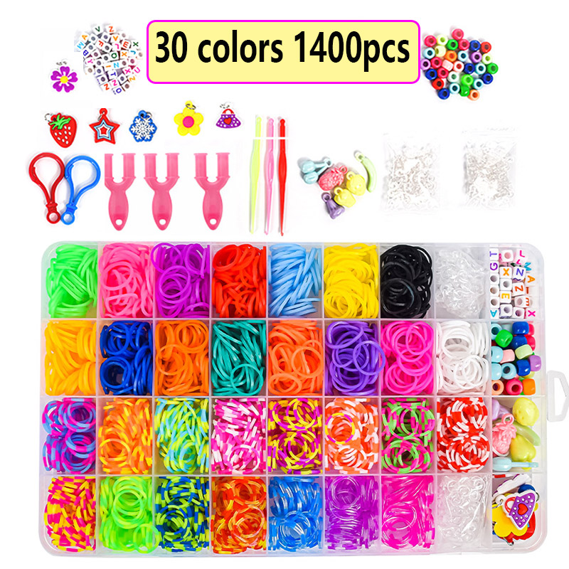 Rubber Bands Loom DIY Handmade - Jewelry Making Kits For Girls recension och pris
