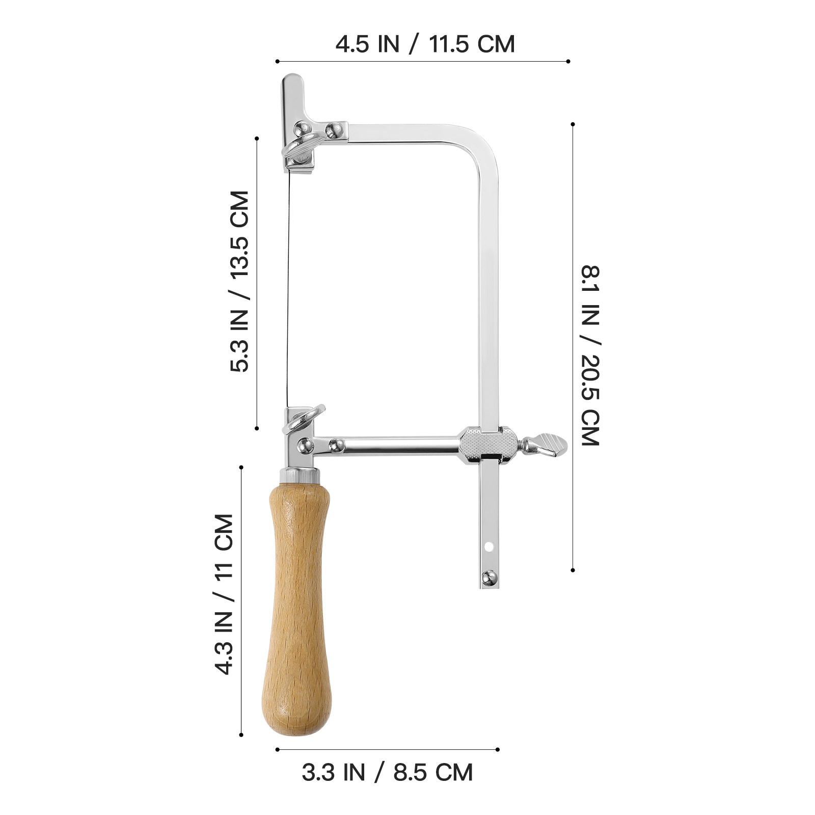 Saw Bow Wooden Handle Jewelry  - Jewelry Making Accessories recension och pris
