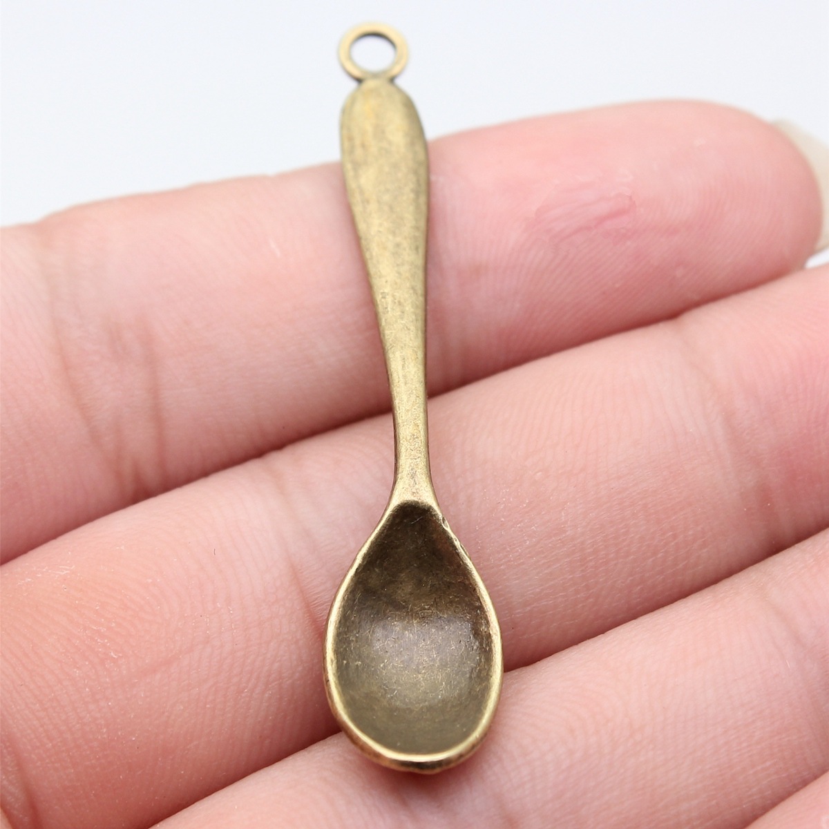 10pcs 54x11mm 5 Colors Spoon C - Jewelry Making Table recension och pris