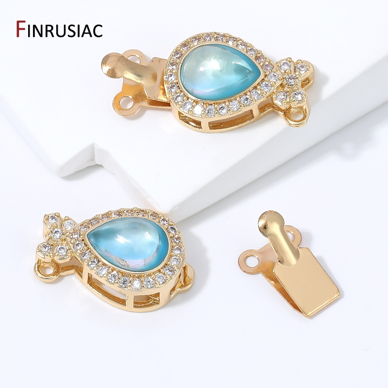 18K Gold Plated Brass Pear Opa - Jewelry Making Organizer recension och pris